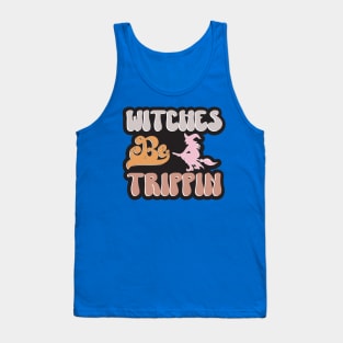 Witches Be Trippin Halloween Tank Top